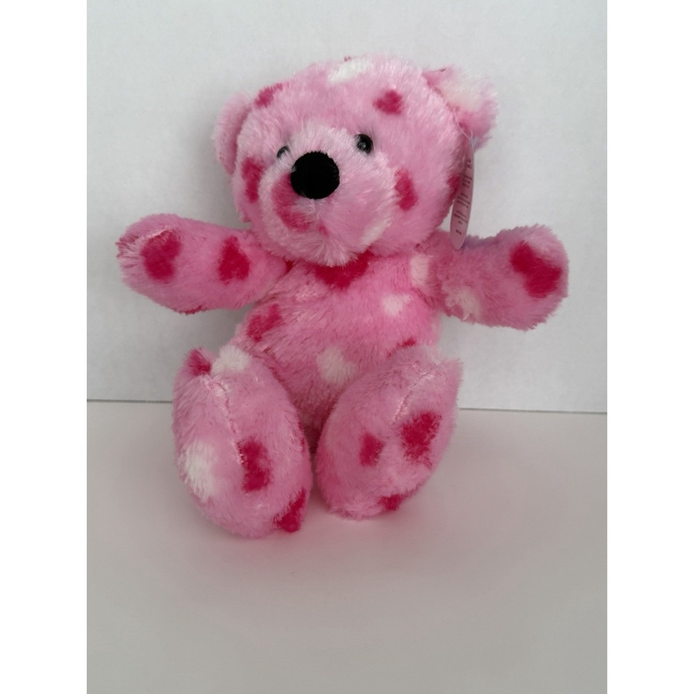 A&A Global Industries Pink Hearts Valentine's Day Plush Teddy Bear NWT